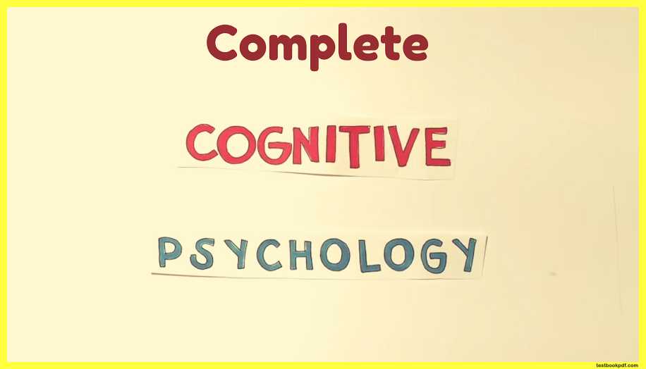 Complete-Cognitive-Psychology-Theory-Examples-Images-Pdf