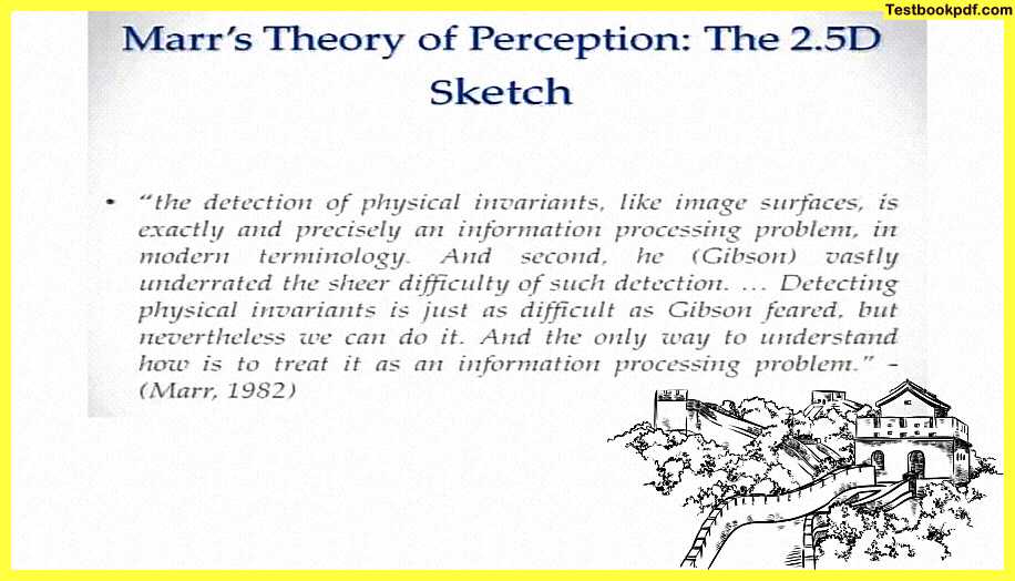 Approaches-To-Visual-Perception-David-Mars-Theory
