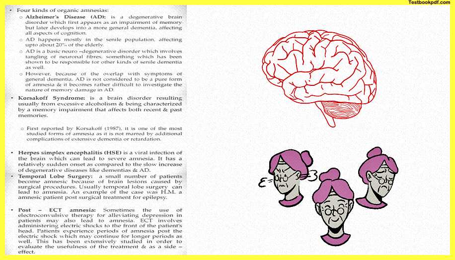 Disorders-of-Memory-in-psychology-Pdf-Download-Amnesia