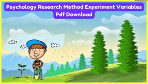 Psychology-Research-Method-Experiment-Variables-Pdf-Download