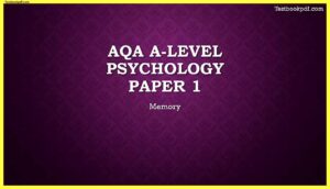 AQA-A-Level-Psychology-Paper-1-Memory-Pdf-Download