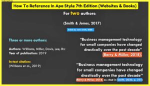 How To Reference In Apa Style 7th Edition Websites Books 10