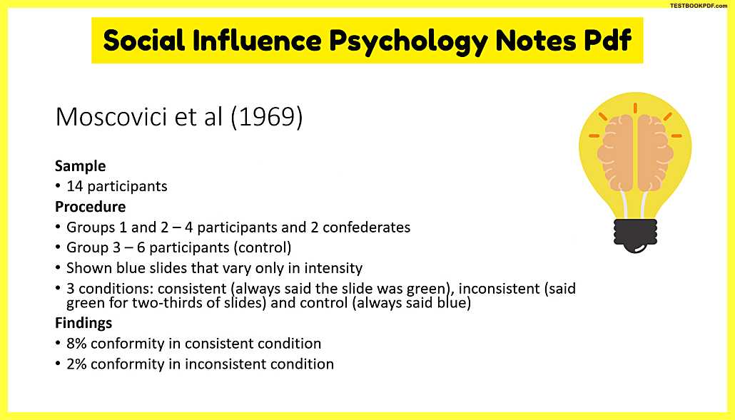 Social-Influence-Psychology-Notes-Pdf